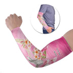 Personalised I Wear Pink For The Fight Arm Sleeves Australian Breast Cancer Spirit - Aussie Hoodie
