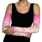 Personalised I Wear Pink For The Fight Arm Sleeves Australian Breast Cancer Spirit - Aussie Hoodie