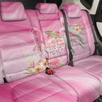 Personalised I Wear Pink For The Fight Back Car Seat Cover Australian Breast Cancer Spirit - Aussie Hoodie