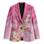 Personalised I Wear Pink For The Fight Blazer Australian Breast Cancer Spirit - Aussie Hoodie