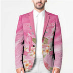 Personalised I Wear Pink For The Fight Blazer Australian Breast Cancer Spirit - Aussie Hoodie