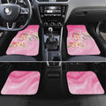 Personalised I Wear Pink For The Fight Car Mats Australian Breast Cancer Spirit - Aussie Hoodie