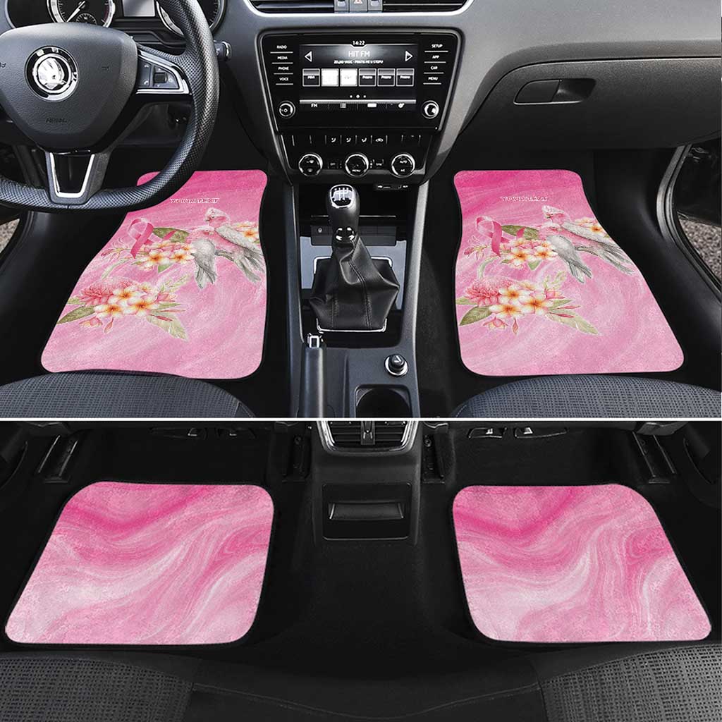 Personalised I Wear Pink For The Fight Car Mats Australian Breast Cancer Spirit - Aussie Hoodie