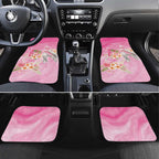 Personalised I Wear Pink For The Fight Car Mats Australian Breast Cancer Spirit - Aussie Hoodie