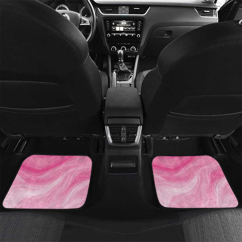 Personalised I Wear Pink For The Fight Car Mats Australian Breast Cancer Spirit - Aussie Hoodie