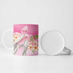 Personalised I Wear Pink For The Fight Ceramic Mug Australian Breast Cancer Spirit - Aussie Hoodie
