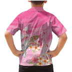 Personalised I Wear Pink For The Fight Family Matching Mermaid Dress and Hawaiian Shirt Australian Breast Cancer Spirit - Aussie Hoodie