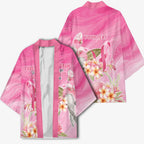 Personalised I Wear Pink For The Fight Kimono Australian Breast Cancer Spirit - Aussie Hoodie