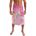 Personalised I Wear Pink For The Fight Lavalava Australian Breast Cancer Spirit - Aussie Hoodie
