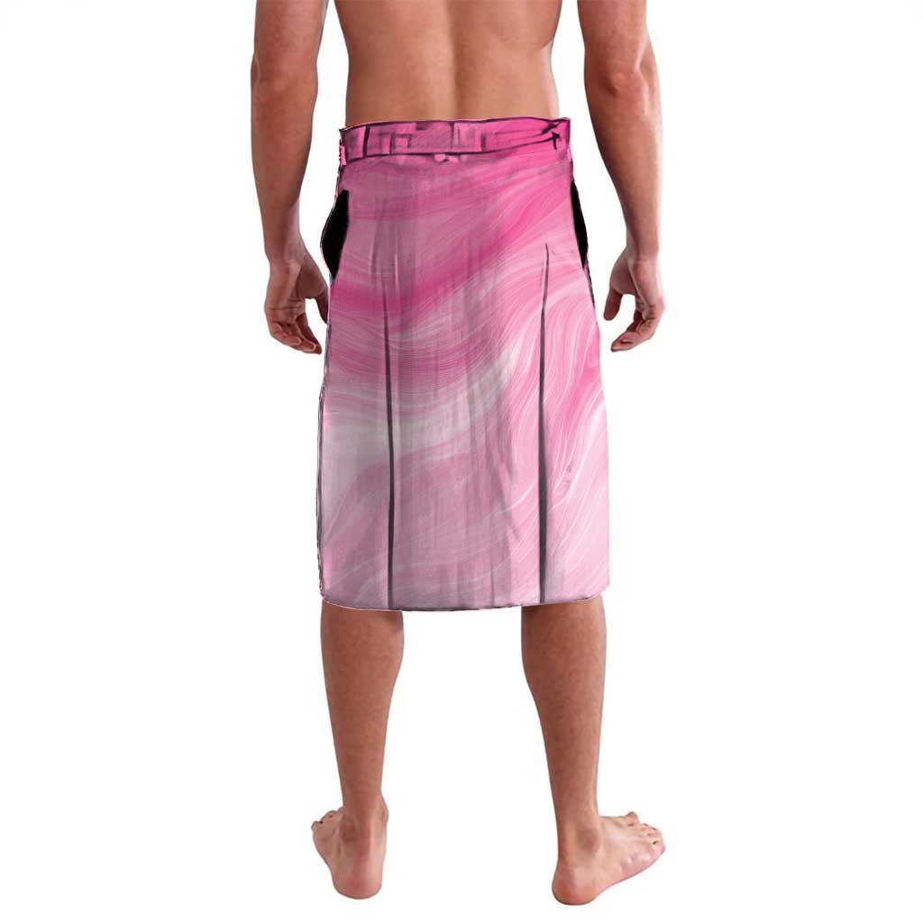 Personalised I Wear Pink For The Fight Lavalava Australian Breast Cancer Spirit - Aussie Hoodie
