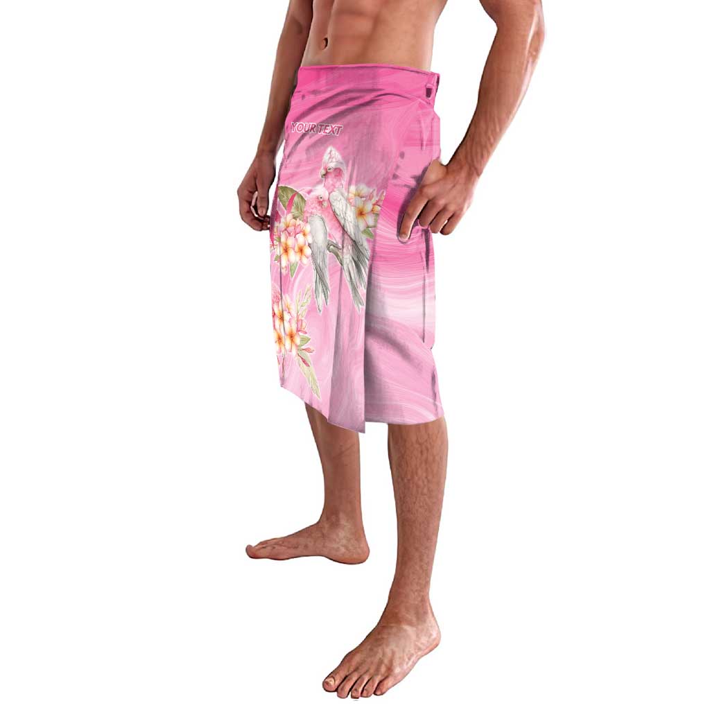 Personalised I Wear Pink For The Fight Lavalava Australian Breast Cancer Spirit - Aussie Hoodie