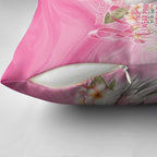 Personalised I Wear Pink For The Fight Pillow Cover Australian Breast Cancer Spirit - Aussie Hoodie