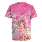 Personalised I Wear Pink For The Fight Rugby Jersey Australian Breast Cancer Spirit - Aussie Hoodie