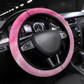 I Wear Pink For The Fight Steering Wheel Cover Australian Breast Cancer Spirit - Aussie Hoodie