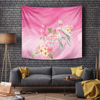 Personalised I Wear Pink For The Fight Tapestry Australian Breast Cancer Spirit - Aussie Hoodie