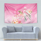 Personalised I Wear Pink For The Fight Tapestry Australian Breast Cancer Spirit - Aussie Hoodie