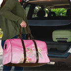 Personalised I Wear Pink For The Fight Travel Bag Australian Breast Cancer Spirit - Aussie Hoodie