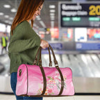 Personalised I Wear Pink For The Fight Travel Bag Australian Breast Cancer Spirit - Aussie Hoodie
