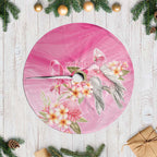 Personalised I Wear Pink For The Fight Tree Skirt Australian Breast Cancer Spirit - Aussie Hoodie