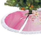 Personalised I Wear Pink For The Fight Tree Skirt Australian Breast Cancer Spirit - Aussie Hoodie