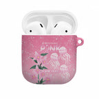 Personalised Pink Boronia of Hope AirPods Case Australia’s Fight Against Breast Cancer - Aussie Hoodie
