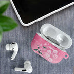 Personalised Pink Boronia of Hope AirPods Case Australia’s Fight Against Breast Cancer - Aussie Hoodie