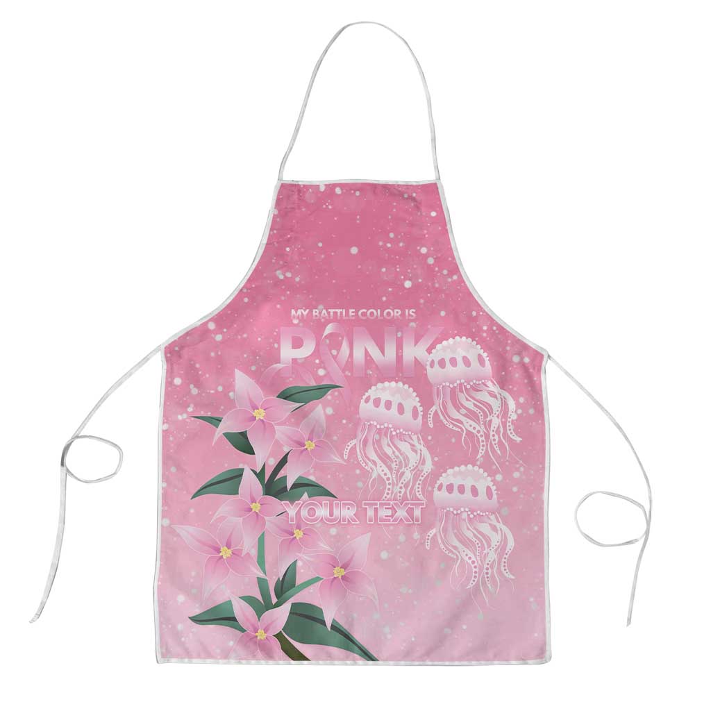 Personalised Pink Boronia of Hope Apron Australia’s Fight Against Breast Cancer - Aussie Hoodie