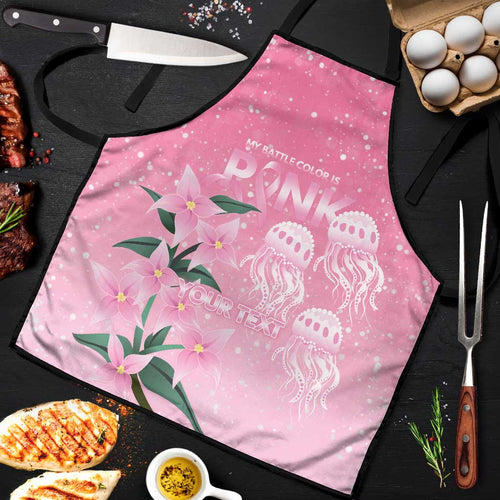 Personalised Pink Boronia of Hope Apron Australia’s Fight Against Breast Cancer - Aussie Hoodie