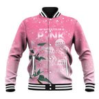 Personalised Pink Boronia of Hope Baseball Jacket Australia’s Fight Against Breast Cancer - Aussie Hoodie