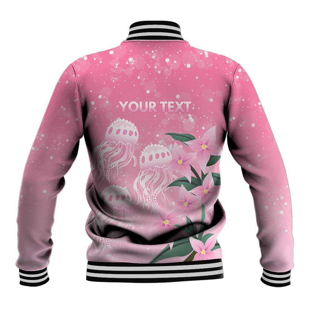 Personalised Pink Boronia of Hope Baseball Jacket Australia’s Fight Against Breast Cancer - Aussie Hoodie