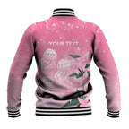 Personalised Pink Boronia of Hope Baseball Jacket Australia’s Fight Against Breast Cancer - Aussie Hoodie