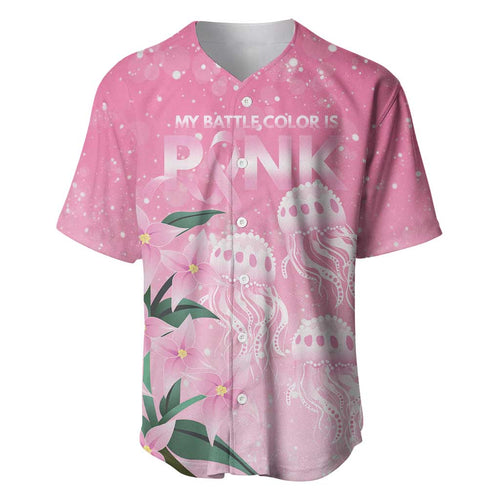 Personalised Pink Boronia of Hope Baseball Jersey Australia’s Fight Against Breast Cancer - Aussie Hoodie