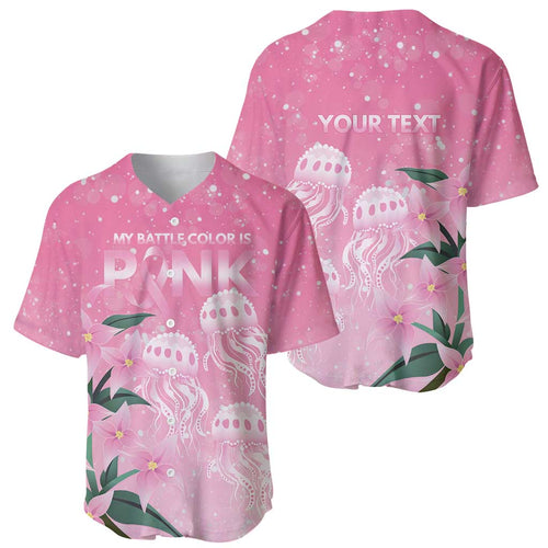 Personalised Pink Boronia of Hope Baseball Jersey Australia’s Fight Against Breast Cancer - Aussie Hoodie