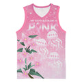 Personalised Pink Boronia of Hope Basketball Jersey Australia’s Fight Against Breast Cancer - Aussie Hoodie