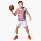 Personalised Pink Boronia of Hope Basketball Jersey Australia’s Fight Against Breast Cancer - Aussie Hoodie