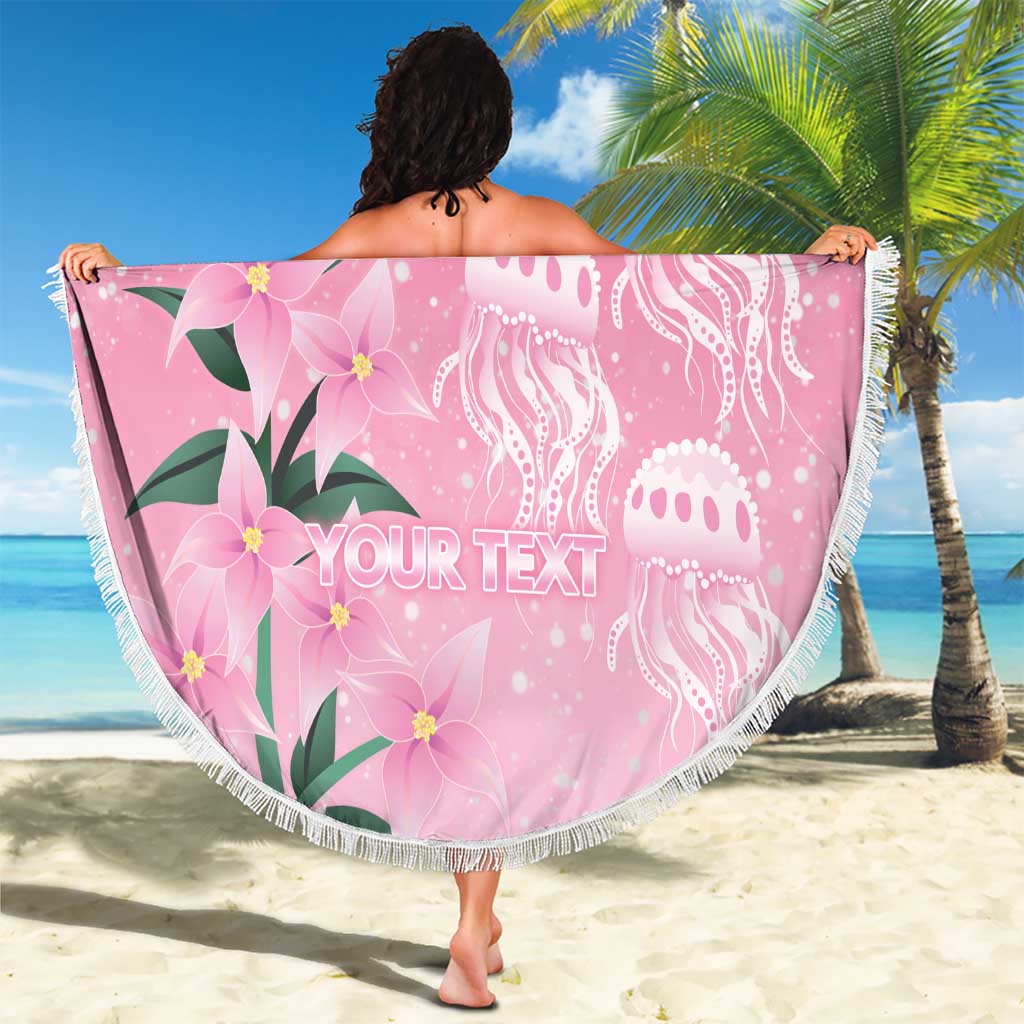 Personalised Pink Boronia of Hope Beach Blanket Australia’s Fight Against Breast Cancer - Aussie Hoodie