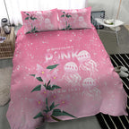 Personalised Pink Boronia of Hope Bedding Set Australia’s Fight Against Breast Cancer - Aussie Hoodie