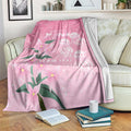 Personalised Pink Boronia of Hope Blanket Australia’s Fight Against Breast Cancer - Aussie Hoodie
