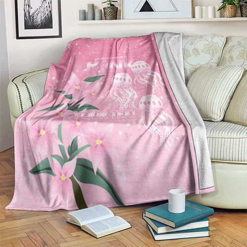 Personalised Pink Boronia of Hope Blanket Australia’s Fight Against Breast Cancer - Aussie Hoodie