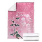 Personalised Pink Boronia of Hope Blanket Australia’s Fight Against Breast Cancer - Aussie Hoodie