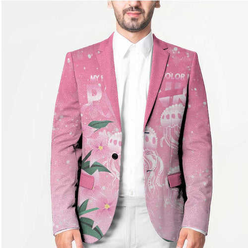 Personalised Pink Boronia of Hope Blazer Australia’s Fight Against Breast Cancer - Aussie Hoodie