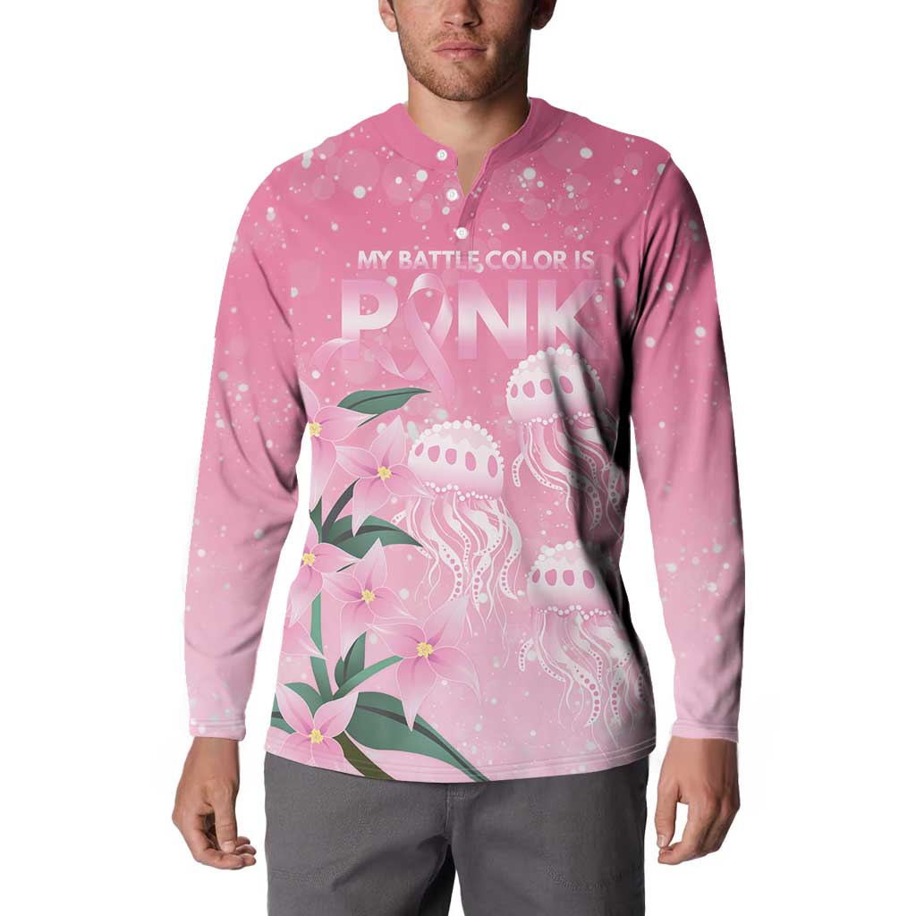 Personalised Pink Boronia of Hope Button Sweatshirt Australia’s Fight Against Breast Cancer - Aussie Hoodie