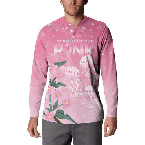 Personalised Pink Boronia of Hope Button Sweatshirt Australia’s Fight Against Breast Cancer - Aussie Hoodie