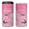 Personalised Pink Boronia of Hope 4 in 1 Can Cooler Tumbler Australia’s Fight Against Breast Cancer - Aussie Hoodie