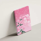 Personalised Pink Boronia of Hope Canvas Wall Art Australia’s Fight Against Breast Cancer - Aussie Hoodie