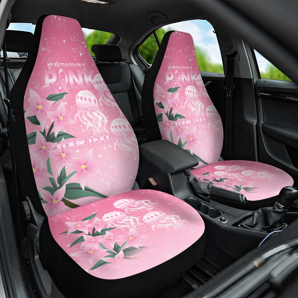 Personalised Pink Boronia of Hope Car Seat Cover Australia’s Fight Against Breast Cancer - Aussie Hoodie