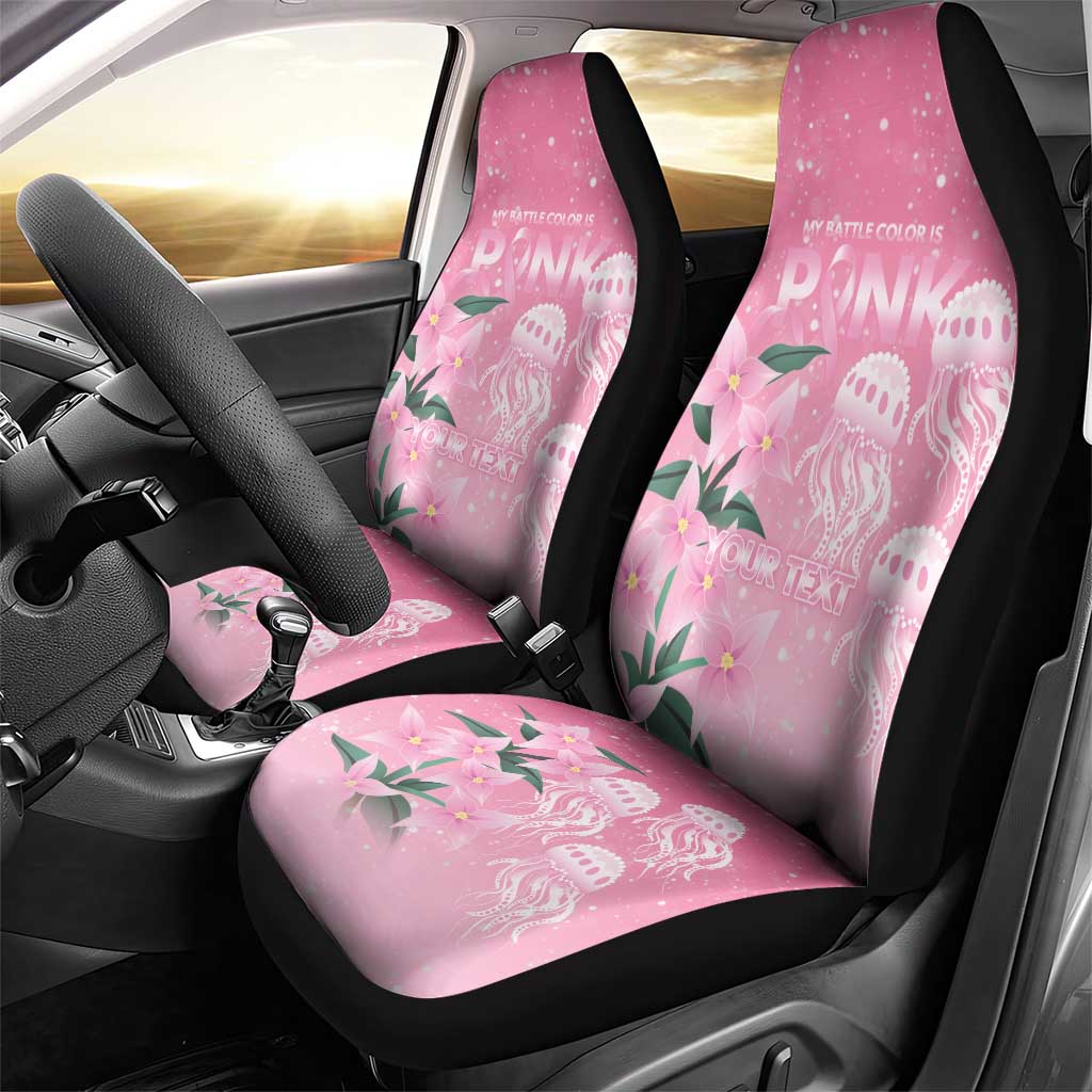 Personalised Pink Boronia of Hope Car Seat Cover Australia’s Fight Against Breast Cancer - Aussie Hoodie