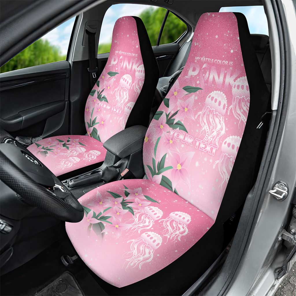 Personalised Pink Boronia of Hope Car Seat Cover Australia’s Fight Against Breast Cancer - Aussie Hoodie