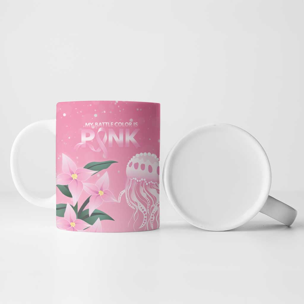 Personalised Pink Boronia of Hope Ceramic Mug Australia’s Fight Against Breast Cancer - Aussie Hoodie