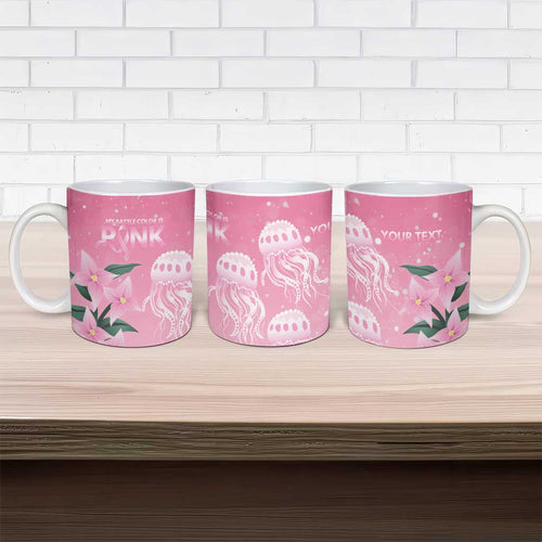 Personalised Pink Boronia of Hope Ceramic Mug Australia’s Fight Against Breast Cancer - Aussie Hoodie